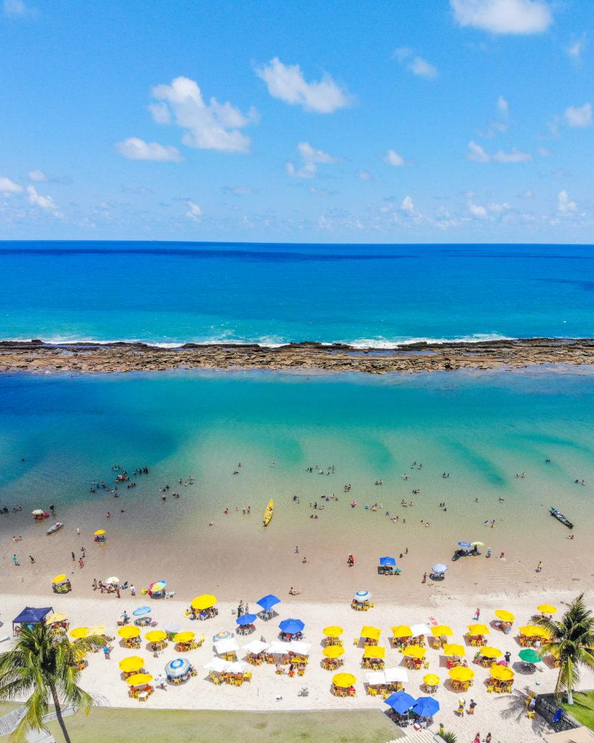 Conheça as Piscinas Naturais de Pajuçara em Maceió - AL